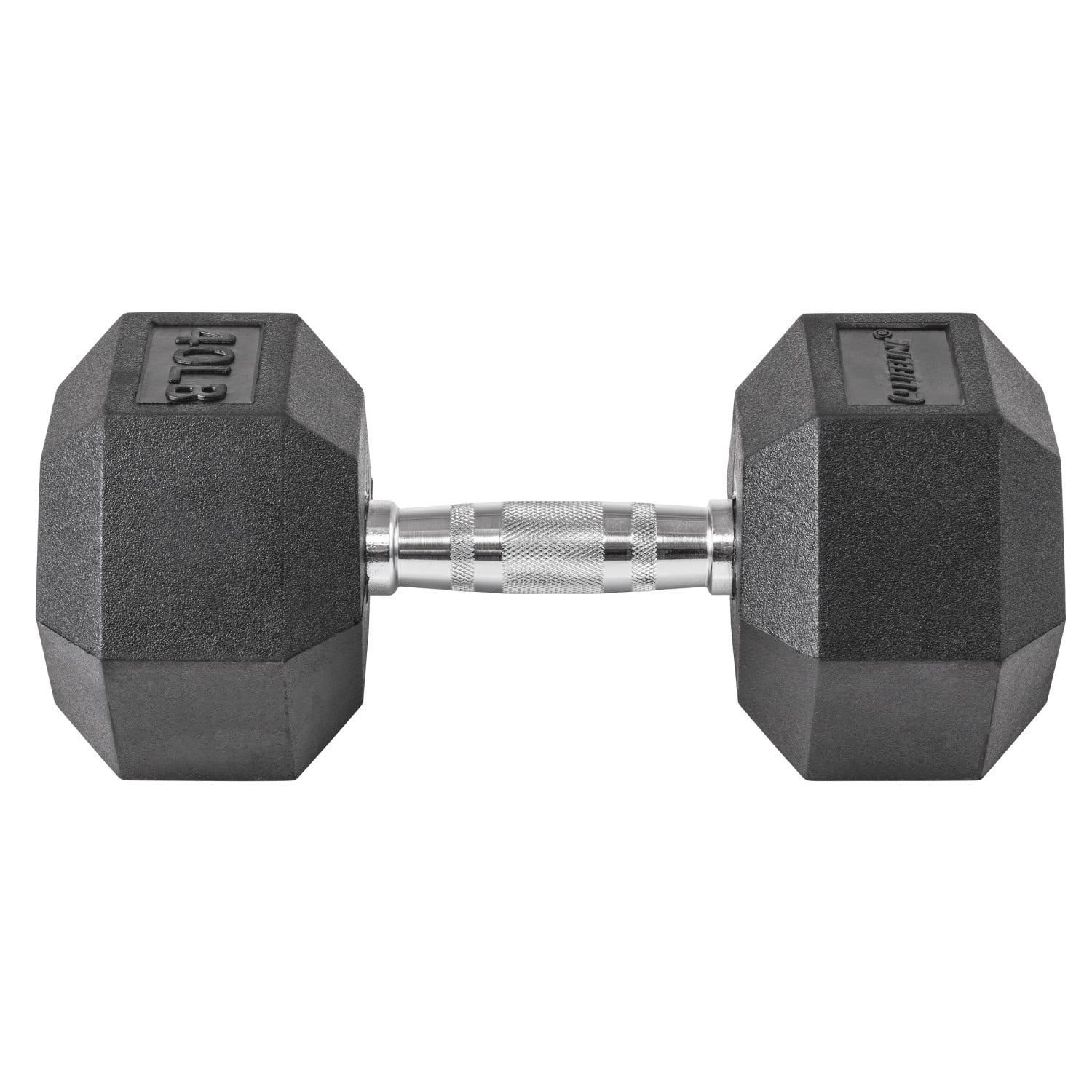 Lifeline Fitness Premium Rubber Hex Dumbbell Single 40 lbs