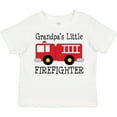 thumbnail image 3 of Inktastic Grandpa's Little Firefighter Boys Toddler T-Shirt, 3 of 5