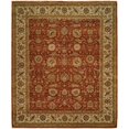 thumbnail image 2 of K2 Floor Style Shajahan Ivory/Black Hand Made Wool Area Rug, 2 of 2