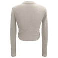 thumbnail image 6 of Women T Shirts Long Sleeve Crew Neck Slim Fit Basic Tops Daily Wear Fall Fashion Cute Shirts Size M, 6 of 6