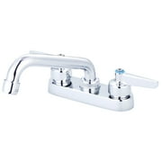 Central Brass Double Handle Centerset Laundry Faucet