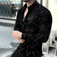 thumbnail image 1 of Camisa de hombre serie animal diseño de botones de moda superior suave cómoda camisa 2024 nueva casual transpirable para hombre, 1 of 6