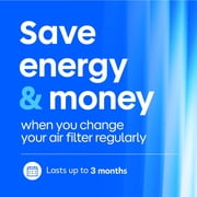 Filtrete 20x20x1 HVAC Furnace Air Filter, MPR 1500 MERV 12, Allergen, Bacteria and Virus, 1 Filter