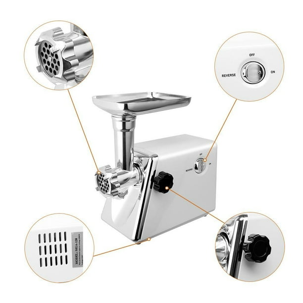 SalonMore Home Industrial 2800W Max Speed 1.5 2Kgs Min Electric Meat Grinder Sausage Stuffer