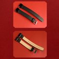 thumbnail image 2 of Genuine Leather Band Soft Replacement Wristband Leather Smart Watch Strap, 2 of 8