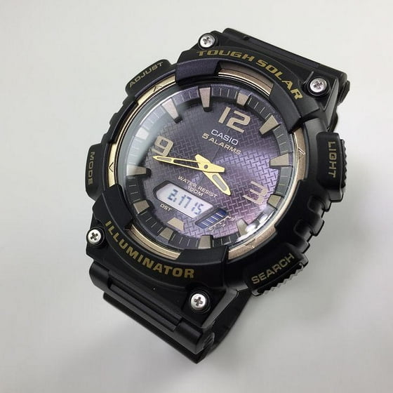 casio tough solar illuminator white