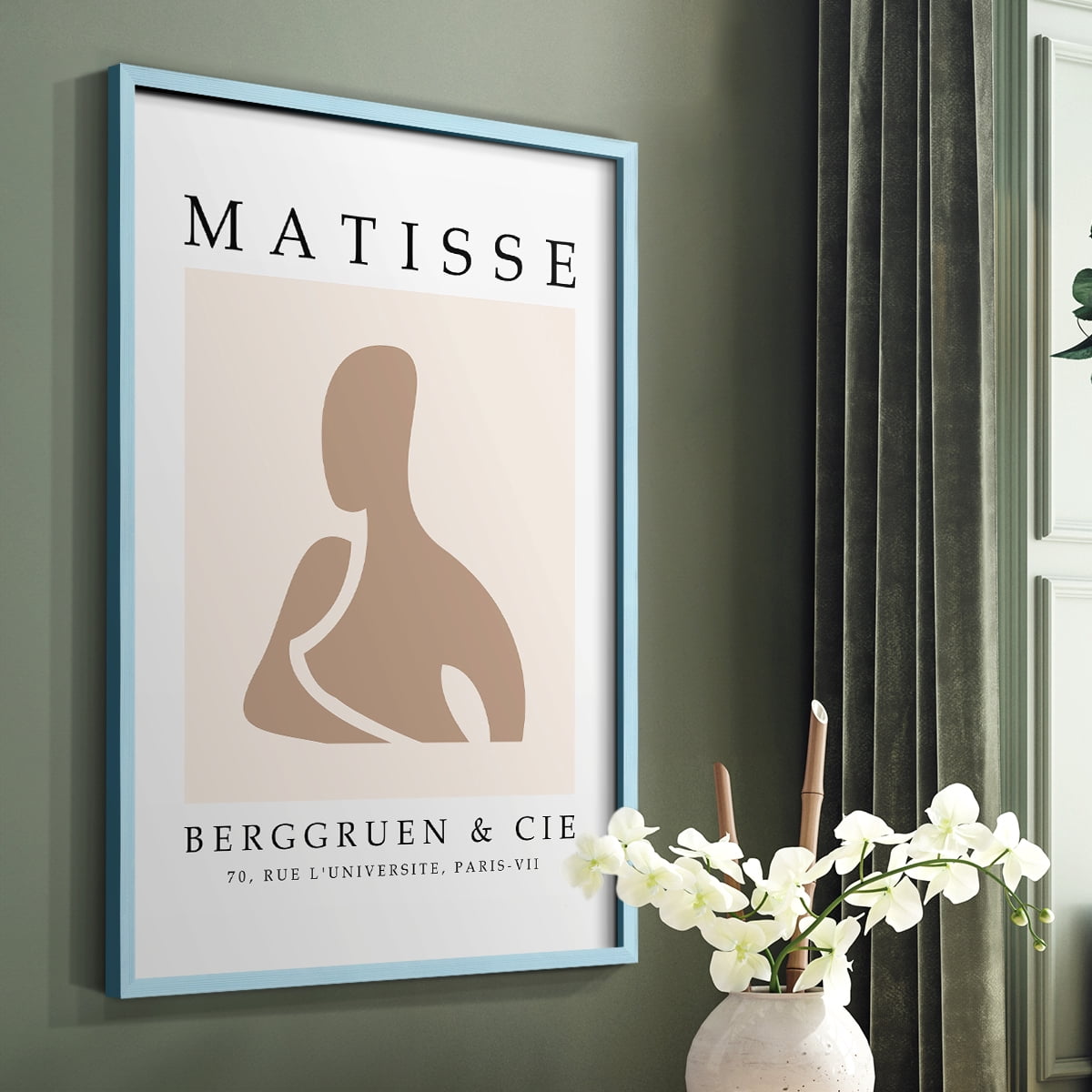 Matisse CI Framed Print - Solid Wood