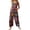 Ginger, variant on Halloween Jumpsuits for Women Pumpkin Print Cotton Linen Casual Sleeveless with Pockets