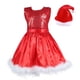 thumbnail image 1 of Disney Vampirina Cosplay Dress Girl Kids Princess Dress Up Christmas Halloween Costume Children Carnival Party Disguise Vampire18M (Size 100) Gao Jinjia LED, 1 of 2