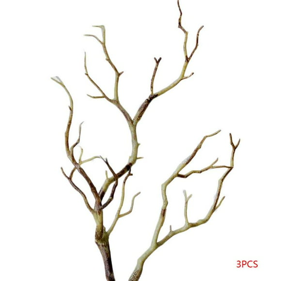 3pcs Large Wedding Decoration Branch Simulation Plastic Dried Tree Branches Artificial Fake Foliage Plant