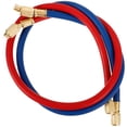 thumbnail image 1 of 2pcs Portable Car Refrigerant Recharge Hose Car AC Air Conditioner Recharge Tool, 1 of 9