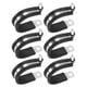 thumbnail image 1 of Uxcell 6 Pack Abrazaderas de Cable 32 mm Acero Inoxidable 304 Goma Forma R para Tubo, 1 of 7