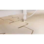 0.8mm 1/32 x 12 x 12 Aircraft Plywood Sheet (3pk) - AB/B Baltic Birch Material Perfect for Arts and Crafts, School Projects, Die-Cutting, and Wood Engraving