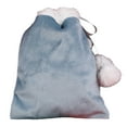 thumbnail image 2 of Dserhfy Christmas Gift Bag with Drawstring Closure Portable Soft Lovely Solid Present Packaging Bag Reusable Drawstring Candy Bag Christmas Tree Decoration Holiday Supplies, 2 of 8