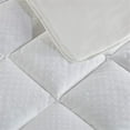 thumbnail image 2 of Croscill Signature Dobby Cotton Waterproof Mattress Pad in White Cal King, 2 of 8