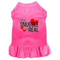 thumbnail image 3 of The Snuggle is Real Screen Print Dog Dress, 3 of 3