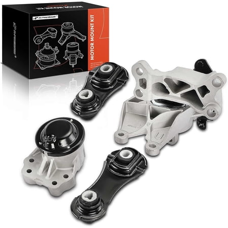 A-Premium 4PCS Engine Motor and Transmission Mount and Torque Strut Mount Set Compatible with Ford Taurus 2010-2017, Flex 2010-2019 & Lincoln MKS 2010-2015, MKT 2010-2015, V6 3.5L, Replace# AA5Z6068A