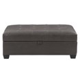 thumbnail image 1 of CorLiving Antonio Tufted Storage Ottoman, 1 of 9