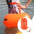 thumbnail image 1 of Colaxi Bouée de Natation Réglable Sac d'Équipement en PVC pour Kayakistes Triathlètes Sports Nautiques Orange, 1 of 8