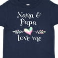 thumbnail image 4 of Inktastic Nana and Papa Love Me- Heart Grandchild Boys or Girls Toddler T-Shirt, 4 of 5