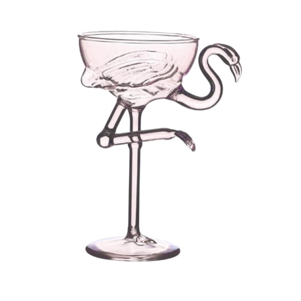 Copa de postre de vidrio Decoración Lindo Reutilizable Práctico Regalos multipropósito Durable 150ml Stemware Goblet para Bar Hotel Fiestas en el , Rosado BLESIY Cuencos de postre de copa