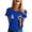 Blue Short Sleeve, variant on Soccer Cup Jersey 2026 for Women Crew Neck Soccer Ball Graphic Basic Shirts Short Sleeve Summer Soccer 2026 Tops Spain Brazil Argentina France Germany Portugal Black 3XL