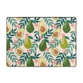thumbnail image 7 of Area Rugs For Living Room Decor - Cute Avocado Pink Flower Soft Anti Slip Throw Washable Rugs 5x7 For Bedroom, Indoor Carpet For Bedroom Living Room 80x58In, 7 of 7