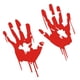 thumbnail image 2 of Reflective Car Stickers with Handprint Design Made of PVC for Creative Decoration Red 2pcs, 2 of 5