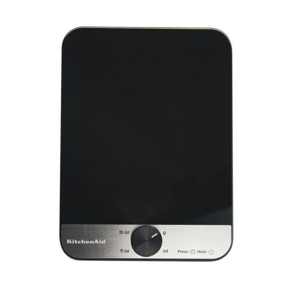 KitchenAid 11lb Capacity Glass Top Kitchen Scale, Kitchen Scale