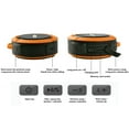 thumbnail image 4 of Bluetooth Speaker C6 Sucker Portable Wireless 5W ABS HiFi Sound IP65 Waterproof Hands-Free Call Auto Memory Mic USB TF FM Battery for Outdoor Indoor Car Bathroom, 4 of 5