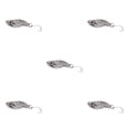 thumbnail image 3 of Soidarity Kit de cucharas para trucha, aparejos de pesca, lentejuelas, señuelo de pesca tembloroso, gancho único, Mini , cebos de hundimiento, Type2 NO2, 3 of 6