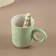 thumbnail image 5 of 2pcs Baby Spoon Fork Set Toddler Flatware, Toddler Utensils, Cute Handle Stainless Steel, Travel Carrying Case, Portable Feeding Training Spoons Forks, Foldable Case, Stainless Steel, 5 of 9
