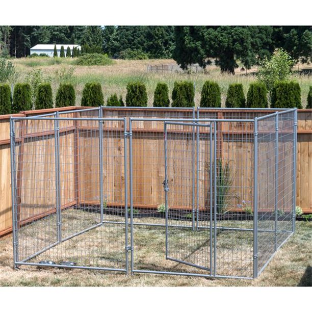 Modular Welded Wire Kennel, 6 x 10 x 10 ft.