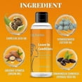 thumbnail image 4 of 100ml Leave-In Conditioner for All Hair Types - Frizz Control, Damage Repair & Color Protection with Argan & Jojoba Seed Oils, 4 of 5