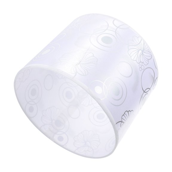 SWETRACE 1Pcs Round Lampshade for Table Lamps Fabric Shade for Living .9x8.9x6.9in