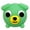 Green, variant on pink dog