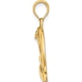 thumbnail image 2 of 14K Cut-Out Duck Head Charm Yellow Gold Material Precious Statement Beautiful Bring sparkle and sophistication to your day, 2 of 2