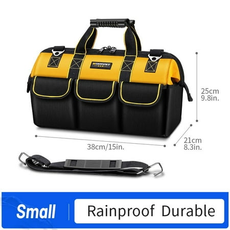 

WINHUNT Electrician Tool Bag Strong And Durable Canvas Thickened Portable Multi-functional Hardware Fishing Labor Insurance Carpentry Tool Bag