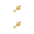 thumbnail image 4 of QualitChoice Alloy Seat Post Fixing Portable Detachable Anti-rust Screws Outdoor Sports Cycling Replacing Parts Gold M5x30 2Set, 4 of 6