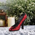thumbnail image 3 of Fashion High Heel Shoe Jewelry Display Stand for Storage Dark Red, 3 of 9