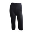 thumbnail image 5 of SMihono Womens Fashion Womens Leggings Fitness Running Solid Sports Yoga Capris Pants 2024 Trendy Summer Autumn Holiday Leggings Yoga Stretch Pants Cargo Capris Black 18, 5 of 5