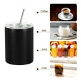 thumbnail image 6 of Uxcell Insulated Tumblers with Lid, 10Oz Double Wall Vacuum Coffee Tumbler, Black, 6 of 7