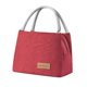 thumbnail image 5 of Bolsa térmica para lonchera, bolsa bento para comida, bolso portátil a prueba de fugas, aislante Rojo, 5 of 9