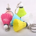 thumbnail image 3 of Soumake Mini Badminton Pendant Keychain Key Ring Holder Backpack Pouch Hanging Decor Fashion, 3 of 8