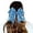 Sky Blue, variant on MDUKONU Large Big 7 Inch Glitter Bow Clip Sequin Bling Party Hair Accessories for Women Teens Girls Kids 1 Pcs