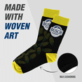 thumbnail image 5 of Busch Light Corn Black Crew Socks, 5 of 10