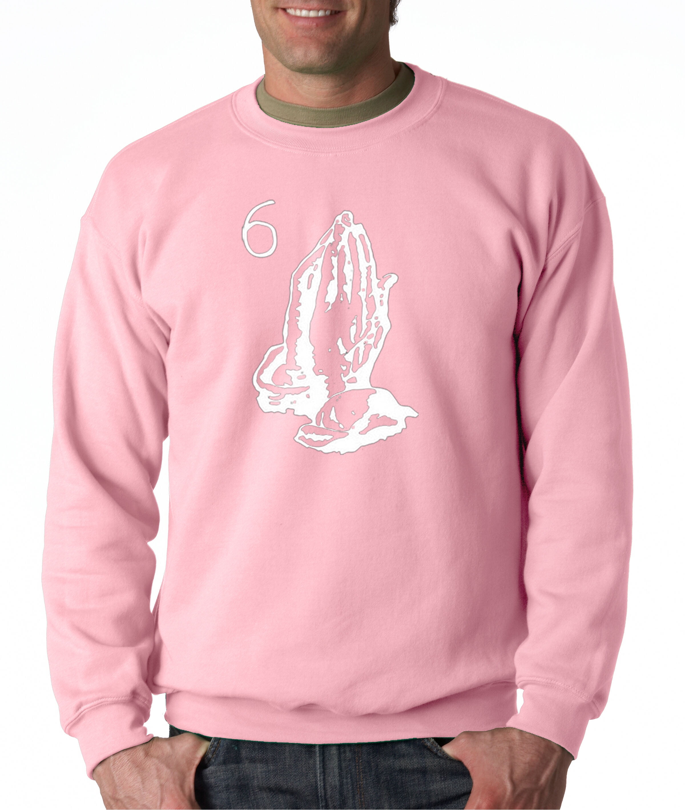 drake pink hoodie