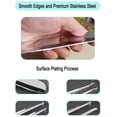 thumbnail image 7 of LEAQU Metal Shoe Horn Long Handle, Heavy Duty Stainless Steel Shoehorns for Men, Women, Seniors, 7 of 7