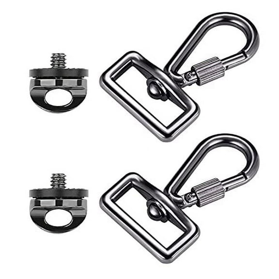 Fymlhomi Quick Install Metal Screw and SLR Camera Shoulder Strap Hook Set for Camera Neck Shoulder Strap Sling Accessories