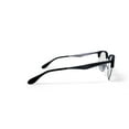 thumbnail image 4 of Ray-Ban Prescription Eye Glasses with Case, Size 53, Silver Frames with Demo Lens, 4 of 6